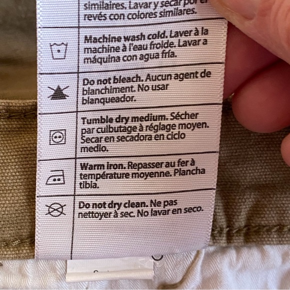 Carhartt Rugged Flex Mid Rise Slim Fit Waistband Canvas Work Pants Tan Size 10 - Picture 12 of 13